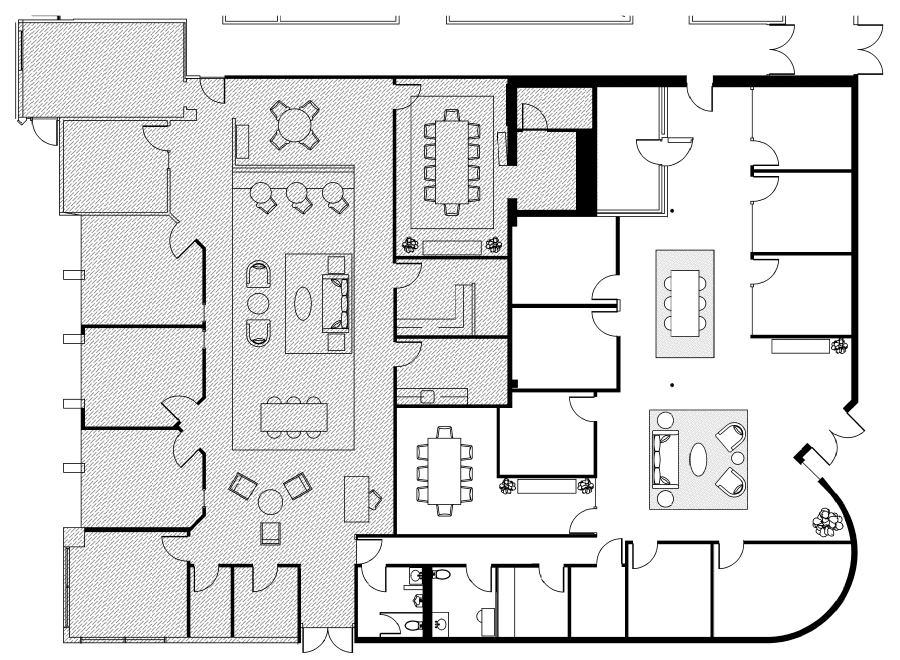 The Vault Office Floorplan